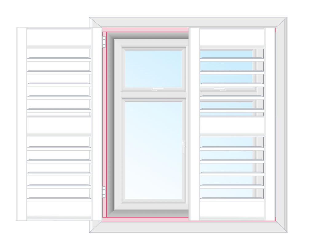 How to install shutters