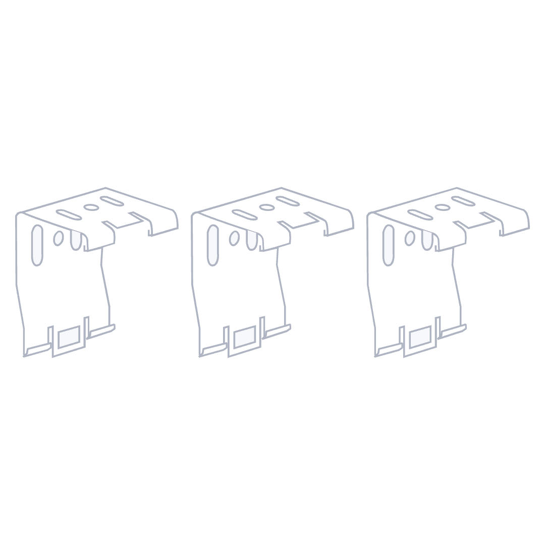 C. Brackets