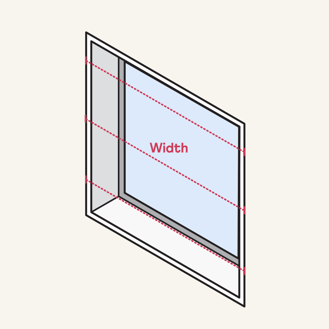 How to measure honeycomb blinds