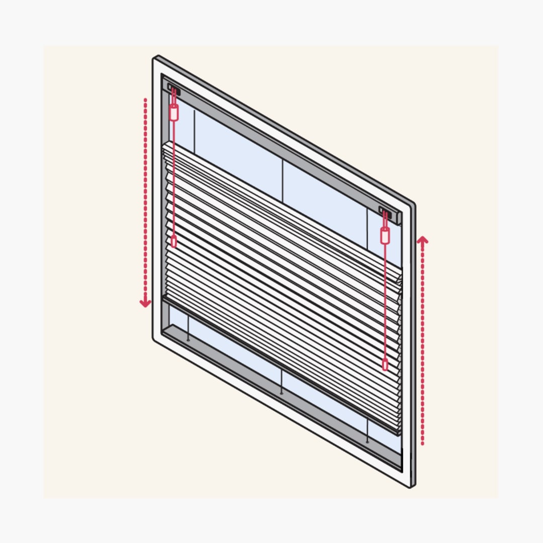 How to measure honeycomb blinds
