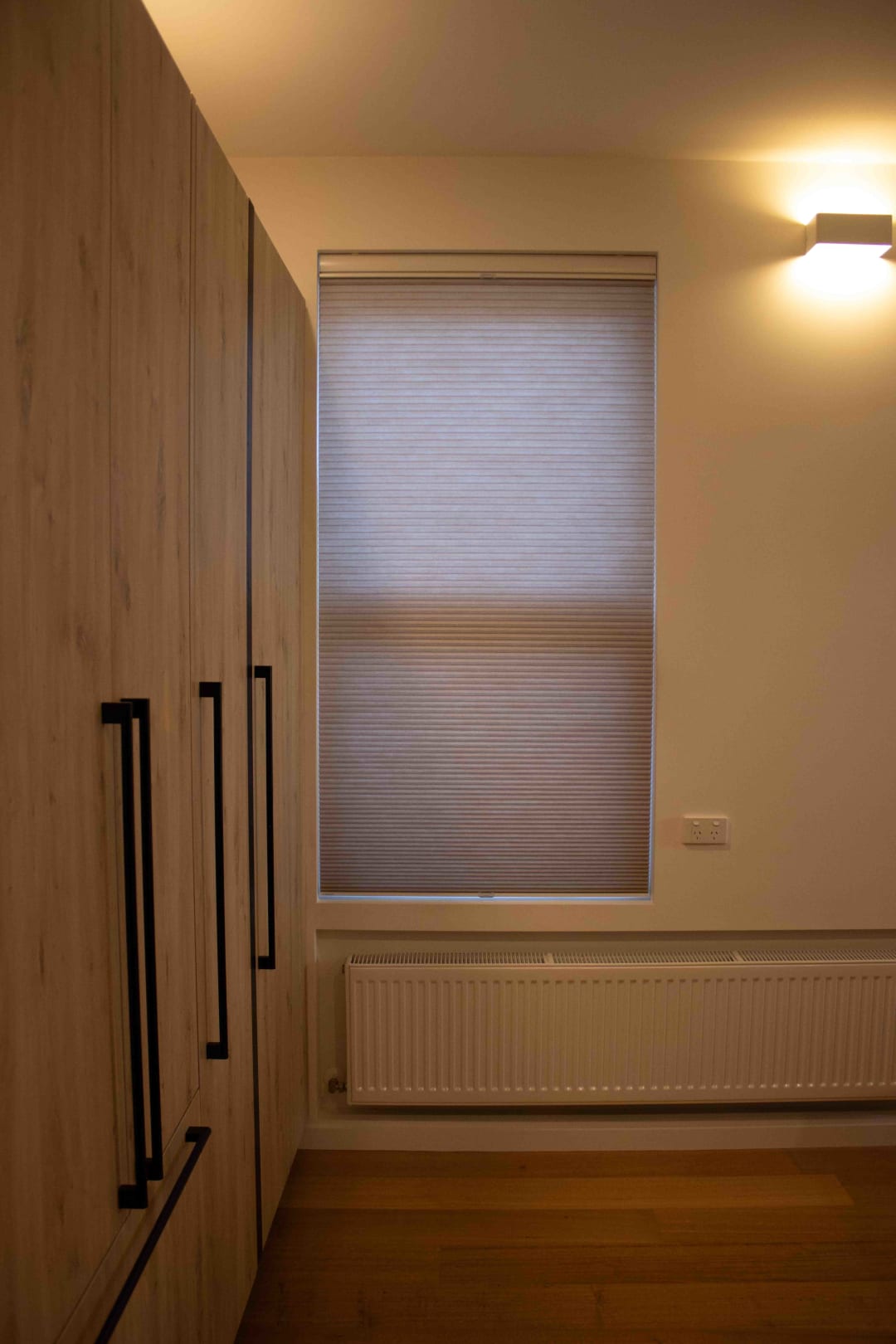 Nordic LF Champagne Honeycomb Blinds