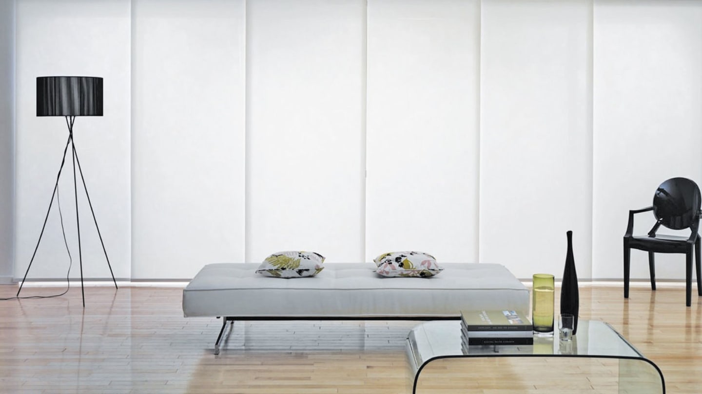 How to measure for panel glide blinds
