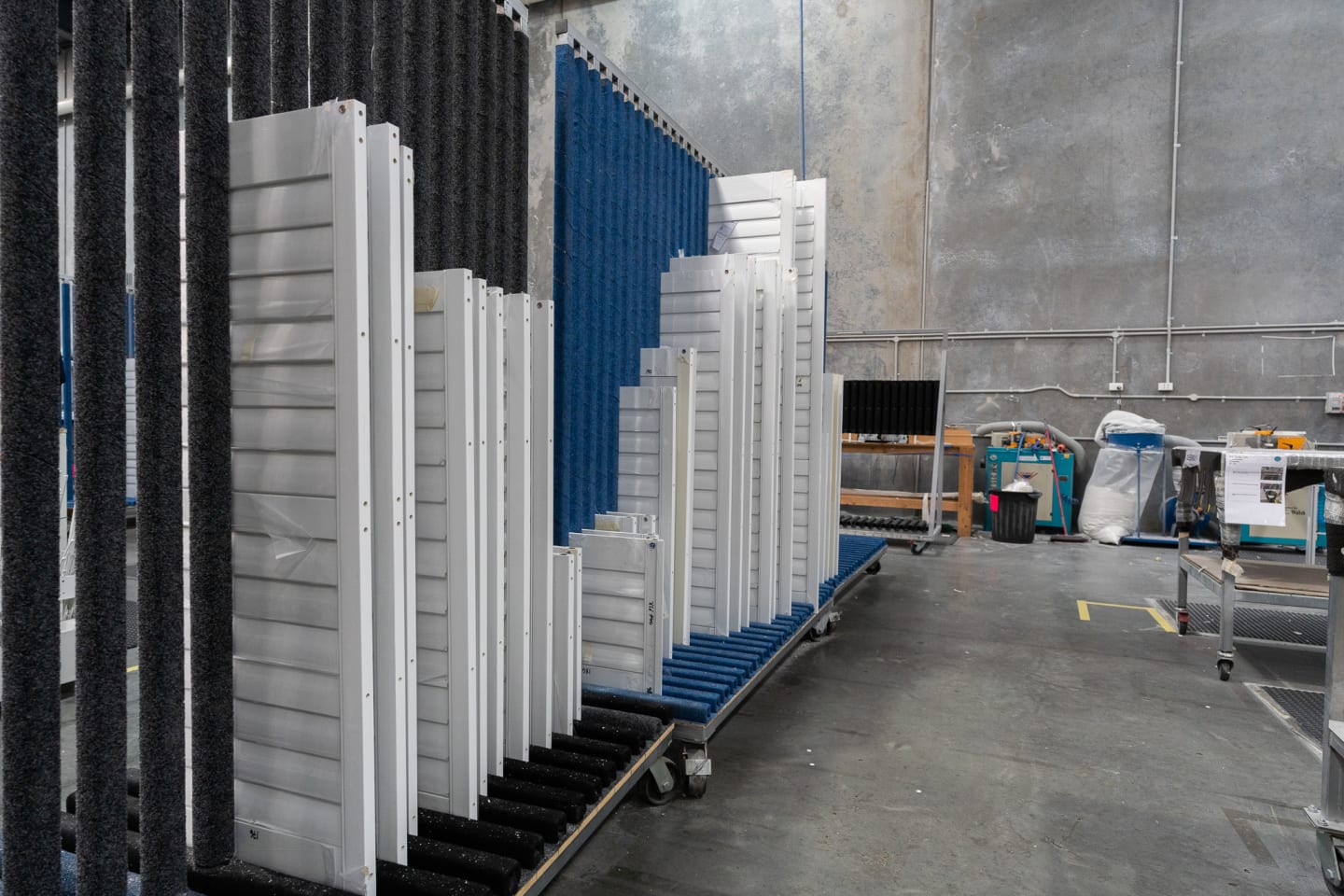 Factory with Australian made shutters