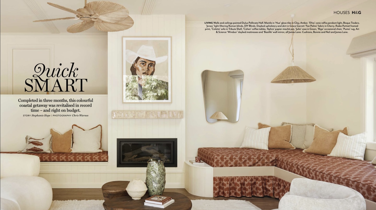 Home & Garden - Quick Smart - How Three Birds transformed this storm-damaged beach shack