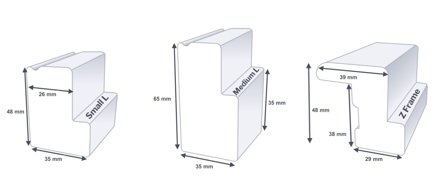 Plantation Shutter Frame Options